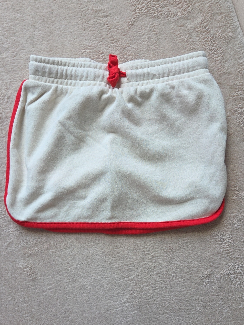 Cat & Jack Skort Cream & Red S 6/7
